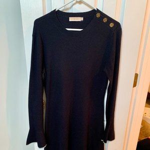 Tory Burch Flare Sleeve Sweater Dress